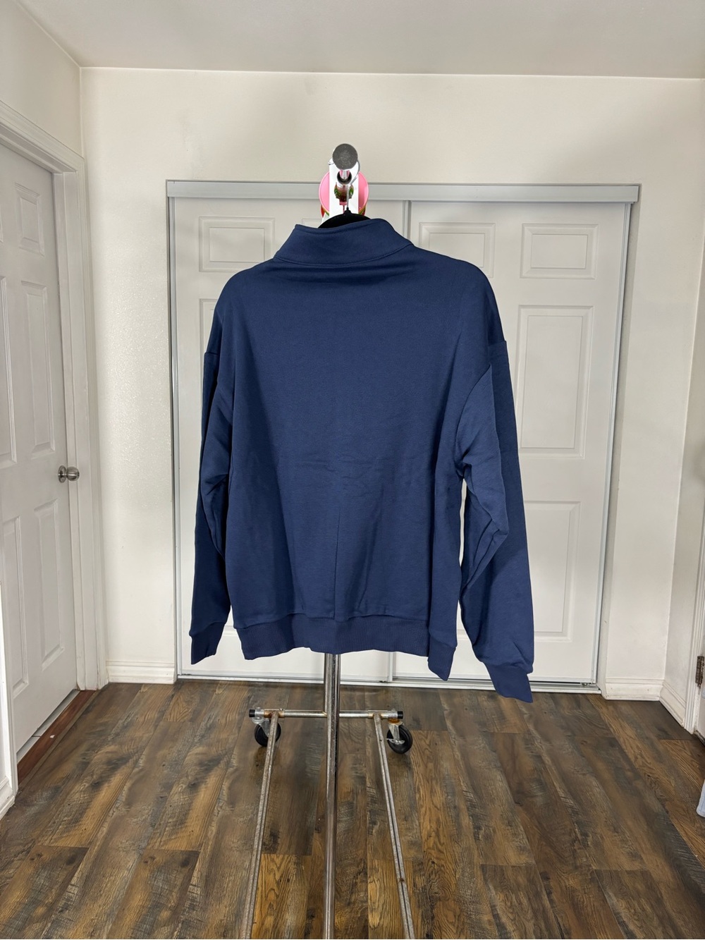 Alo Yoga accolade quarter zip up navy - Picture 3 of 4